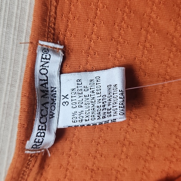 Rebecca Malone woman 3x blouse - Picture 2 of 4